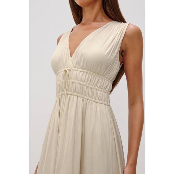 NEW RAILS lilith midi dress in ivory - Picture 4 of 5